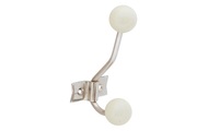 Tranquillo - Wandhaken 2-fach, Retro, Weiss