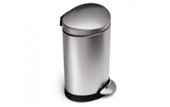 Simplehuman, Simplehuman CW1834CB halbrunder Abfalleimer edelstahl