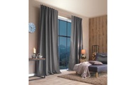Stotz - Decor AG Nachtvorhang mit Faltenband Samedan 135 x 145 cm