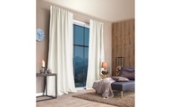 Stotz - Decor AG Nachtvorhang mit Faltenband Samedan 135 x 145 cm