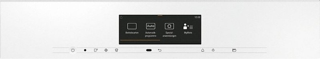 Miele Griffloser Kompakt-Backofen mit Mikrowelle im perfekt kombinierbaren Design mit Automatikprogrammen und Speisenthermometer. H 7840 BMX