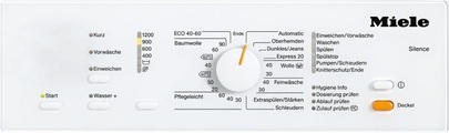 Miele Deutschland, Miele Waschmaschine Toplader mit Fahrrahmen für eine mobile und platzsparende Aufstellung WW630 WCS