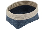Kadastar Brotkorb Modern Blau Beige