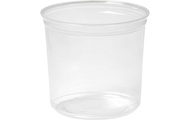 BioPak, BioPak Salat-Schale Crystal 750 ml, 35 Stück