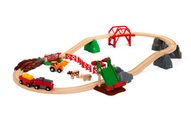 Großes BRIO Bahn Bauernhof-Set