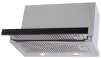 Fors Extraflache Abzugshaube aus Metall SLIDE 55 N Schwarz
