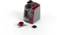 Theo Klein Bosch Spiel-Kaffeemaschine TASSIMO 6-teilig in dunkelrot
