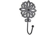 Chic Antique Wandhaken gemustert Grau