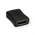 ROLINE, Roline 12.03.3151 Adapter [1x HDMI-Buchse - 1x HDMI-Buchse] Schwarz