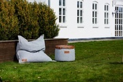 Sackit Sitzsack SQUAREit Cobana hellgrau Outdoor