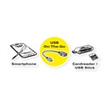 Value USB-Kabel USB 2.0 USB-Micro-B Stecker, USB-A Buchse 0.15 m Schwarz Geschirmt 11.99.8311