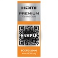 ROLINE 4K PREMIUM HDMI Ultra HD Kabel mit Ethernet, ST/ST, schwarz, 4,5 m