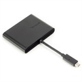 Targus - USB-C auf HDMI/USB-C/USB-A Adapter - Schwarz