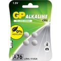 GP Batteries, GP Batteries 103183-GP - GP ALKALINE BUTTON CELL LR44 Blister with 4 batteries. 1.5V