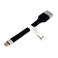 ROLINE Display Adapter USB Typ C - HDMI, ST/BU, 0,13 m