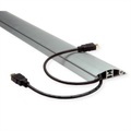 Roline HDMI Anschlusskabel HDMI-A Stecker 1.00 m Schwarz 11.04.5930 Geschirmt HDMI-Kabel