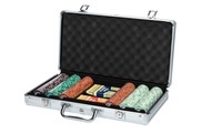 undefined, FTM Pokerkoffer 300 Chips - Clay-Chips