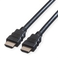 Roline HDMI Anschlusskabel HDMI-A Stecker 5.00 m Schwarz 11.04.5575 Geschirmt HDMI-Kabel