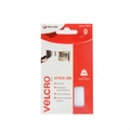 VELCRO® VEL-EC60224 Klettband zum Aufkleben Haft- und Flauschteil (L x B) 500 mm x 20 mm Weiß 0.5 m