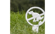 Esschert Design, Esschert Design Gartenstecker Kein Hundeklo 30.1, Weiss