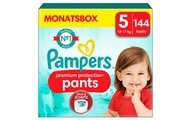 Pampers Premium Protection Pants, Gr. 5, 12-17kg, Monatsbox (1x 144 Windeln)