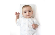 ZEWI Baby-Kopfkissen 23x21 cm weiss