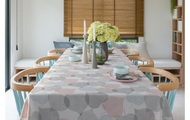 d-c-table Tischdecke PVC-free Lindyana 150 cm x 2.2 m, Mehrfarbig