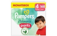 Pampers Harmonie Pants Gr. 4, 9-15 kg, Monatsbox (1x168 Windeln)