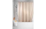 Wenko - Anti-Schimmel Duschvorhang Uni Beige 180 x 200 cm waschbar - Beige