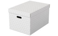 ESSELTE Aufbewahrungsboxen Home L 628286 510x355x305mm, weiss 3 Stk