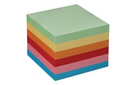 BÜROLINE Zettelbox Papier 90x90mm 376459 farbig ass., 80gr. 700 B