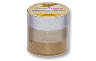 folia, folia Deko-Klebeband MIX 3er-Set in silber/hellgold/gold