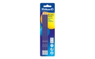 Pelikan Bleistift HB, Blau mit Radierer
