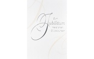ABC, ABC Jubiläumskarte B6 Zum Jubiläum