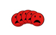 Legamaster Haftmagnet Emoticon Rot