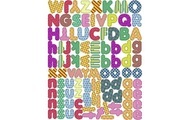 URSUS Haftmagnet Buchstaben Mehrfarbig