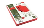 Exacompta Einbanddeckel Evercover 270 g/m², 100 Stück, Rot