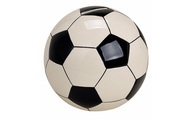 ROOST Sparkasse Fussball gross 17399 schwarz/weiss ø13cm