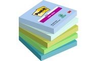 Post-it Super-Haftnotizen Oasis 76 x 76 mm Sortiert 90 Blatt 5 Stück