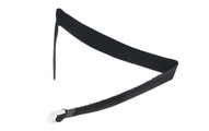 Fastech 19046/30 Klettband mit Gurt Haft- und Flauschteil (L x B) 400 mm x 30 mm Schwarz 1 St.