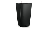 Lechuza - 2er-Set Blumenkästen mit Integriertem Bewässerungssystem Cubico Premium 30 - Schwarz
