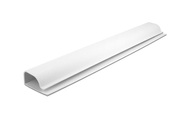 20885 Kabel-Organizer Tisch/Bank Kabelkanal Weiß 2 Stück(e)
