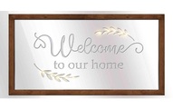 Dameco Spiegel LED «Welcome» 40 x 20 cm