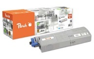 Peach Tonermodul cyan kompatibel zu OKI 46490403