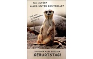 ABC Geburtstagskarte Na Alter? A4