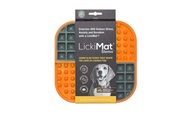 LickiMat, LickiMat Schleckmatte Slomo orange 20x20cm