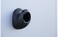 CH-002-08-01 Kabel-Organizer Wand Kabelhalter Schwarz 1 Stück(e)