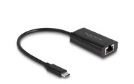 Delock Netzwerk-Adapter Gigabit mit Power Delivery 100 W USB Typ-C