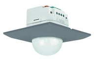 NIKO PIR Bewegungsmelder Swiss Garde 360 Plus IP20, Eckig, Alu