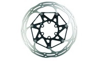 SRAM Centerline Rounded Bremsscheibe zweiteilig silber/schwarz 160mm 2019 Bremsscheiben